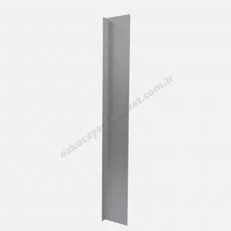 Kapı Altı L Koruma 20X80 mm Beyaz/Gri 83 cm resim 1