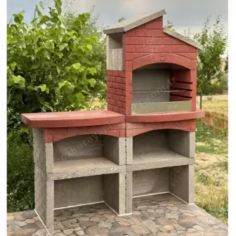 Beton Barbekü 70 Lik Masalı Model resim 3