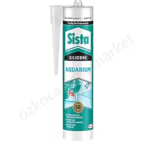 Sista Akvaryum Şeffaf Silikon 280 Ml resim1