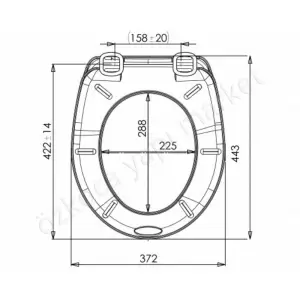 Akdeniz Proplast Klozet Kapağı Poşetli resim2