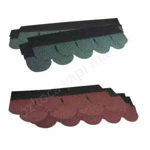 Shingle Yonca Desen Yeşil Renk 2,61 M2 resim1
