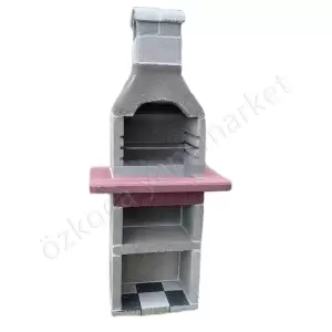 Mangal Barbekü 65 Lik Davlumbazlı Model resim1
