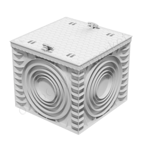 Lux Wares Plastik Rögar Menhol Kutu 70X70