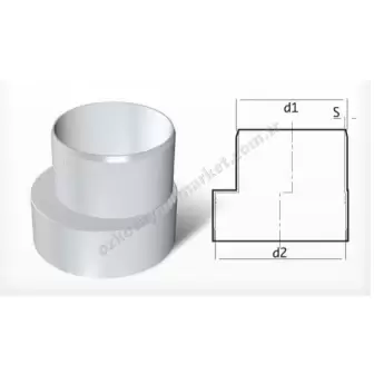 Fırat Pvc Atık Su Kada 100 mm resim 1