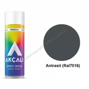 Akçalı Sprey Boya Antrasit - 7016 resim 2
