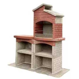 Beton Barbekü 70 Lik Masalı Model resim 1