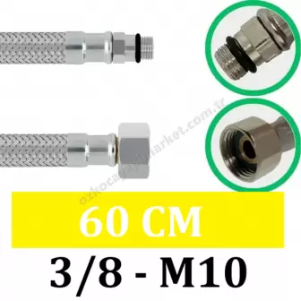 Batarya Bağlantı Flexi - 3/8 - M10 - 60 cm resim 1