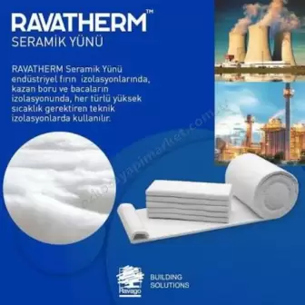 Seramik Yünü Battaniye 1430C - 60X50X50 mm resim 1