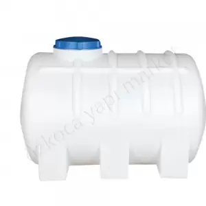 Akro 3000 Litre Yatay Beyaz Su Deposu resim1
