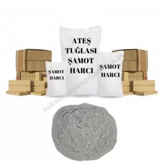 Ateş Tuğlası Örgü Harcı Flex Özellikli 25 Kg resim 1