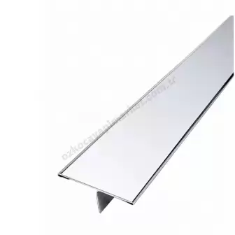 Kapı Eşik T Profili 3 cm Parlak Krom 90 cm resim 3