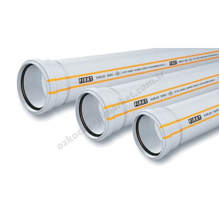 Fırat Dublex 70X1000 Pvc Boru