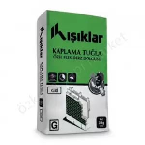 Işıklar Özel Flex Derz Dolgusu 20 Kg Gri resim1