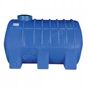 Akro 500 Litre Yatay Mavi Su Deposu resim1