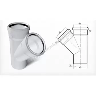 Fırat Pvc 50X50 Tek Çatal resim 1