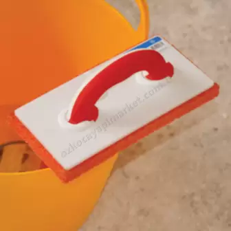 Dekor Kauçuklu Mala Kısa 24 cm resim 1