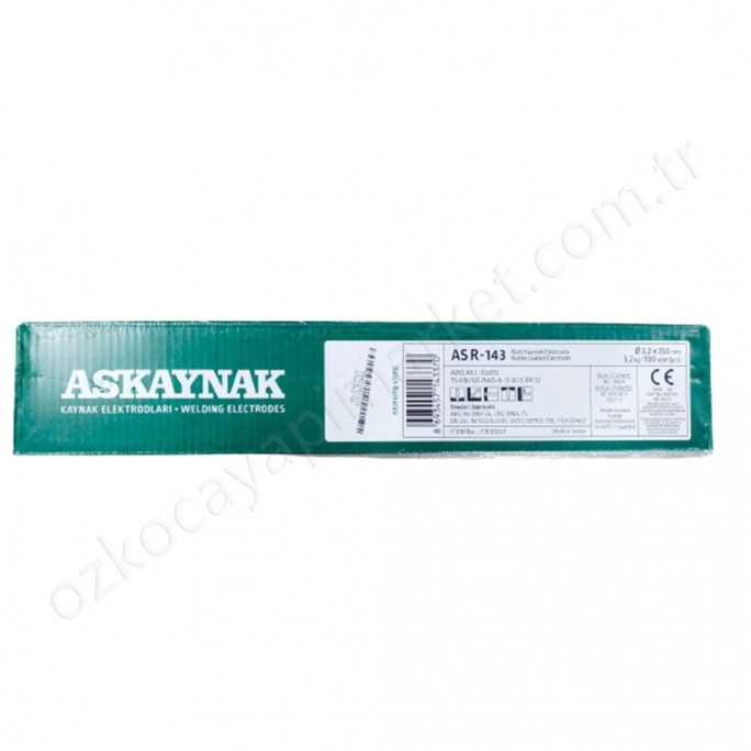 Askaynak 2,50X300 Rutil Elektrot