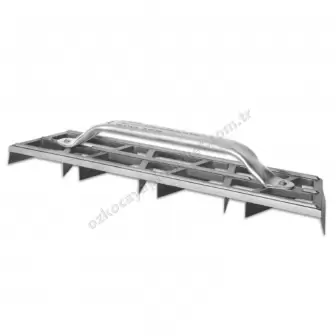 Dekor Alçı Rendesi 46X9X19 cm Paslanmaz Çelik resim 1