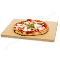 Pizza Taşı 50X50X1,5 Cm resim3