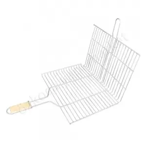Ahşap Saplı Tel Izgara 25X40 Cm resim1
