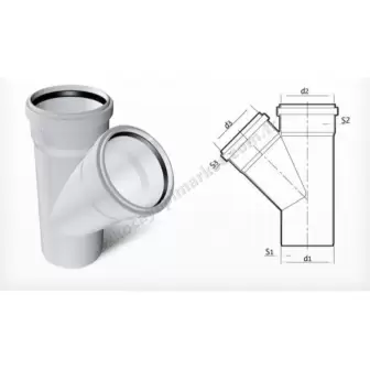 Fırat Pvc 100X50 Tek Çatal resim 1