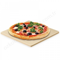 Pizza Taşı 50X50X1,5 Cm resim2