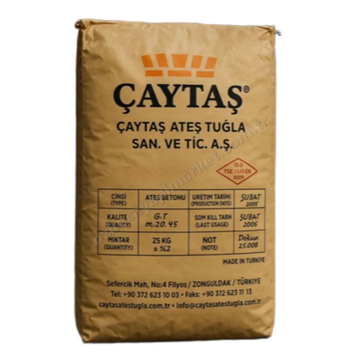 Çaytaş Ateş Betonu 25 Kg