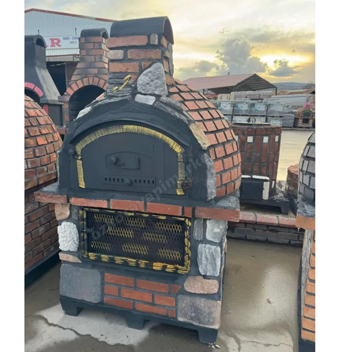110 Luk Altı Barbekülü Taş Fırın Anadolu Model