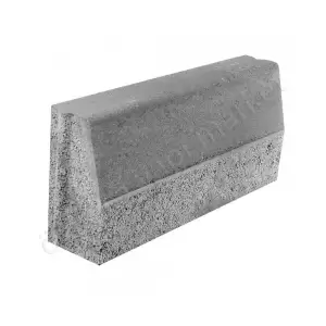 Beton Bordür Taşı 50X20X10 Cm Gri resim1