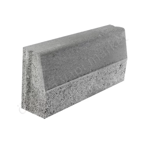 Beton Bordür Taşı 50X20X10 Cm Gri
