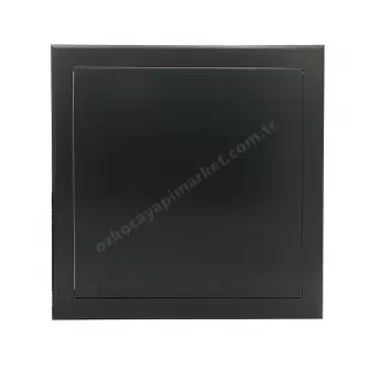 Müdahale Kapağı Alüminyum Antrasit Gri 50X50 resim 2