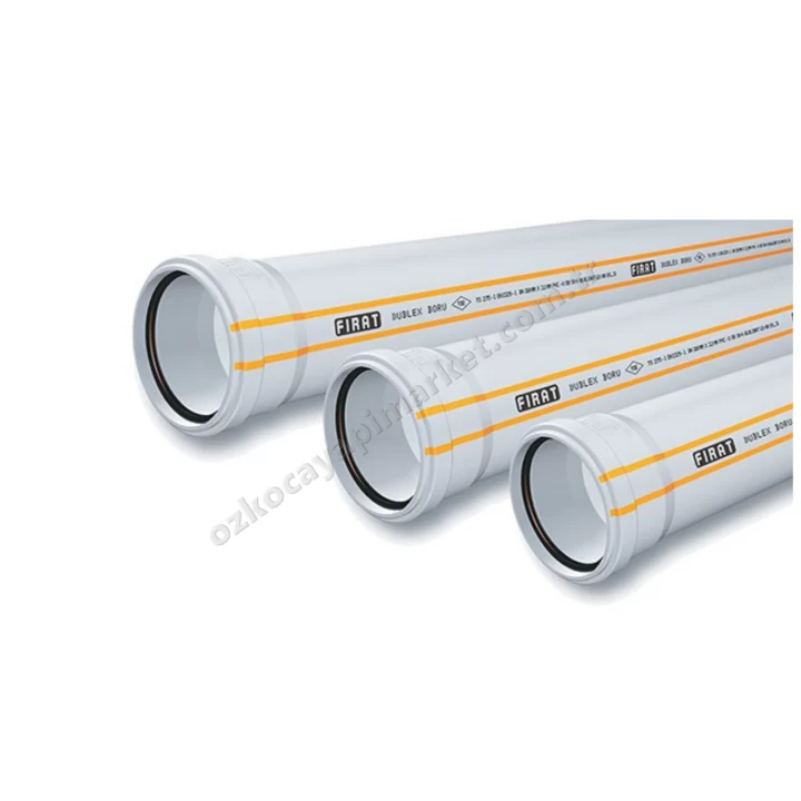 Fırat Dublex 50X150 Pvc Boru