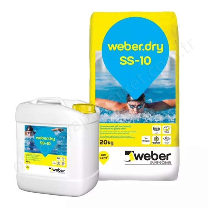 Weber Su Yalitim Ss10 Tam Elasti̇k 20 Kg - 10 Kg