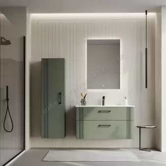 Orka Bari Banyo Dolabı 65 cm Mat Yeşil resim 1