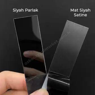 Kapı Eşik T Profili 3 cm Siyah 120 cm resim 3