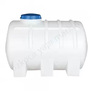 Akro 200 Litre Yatay Beyaz Su Deposu resim1