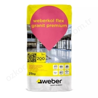 Weber Kol Flex Granit Premium 25 Kg resim1