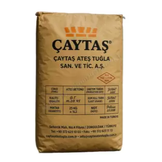 Çaytaş Ateş Betonu 45 Alümina - 1 Kg resim 1