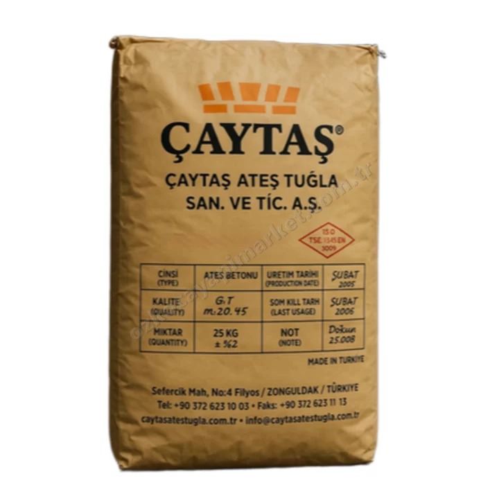 Çaytaş Ateş Betonu 45 Alümina - 1 Kg