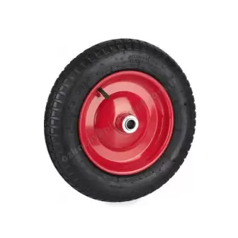 Havalı Şişme Metal Jant El Arabası Tekeri 3.5X7.H resim 1