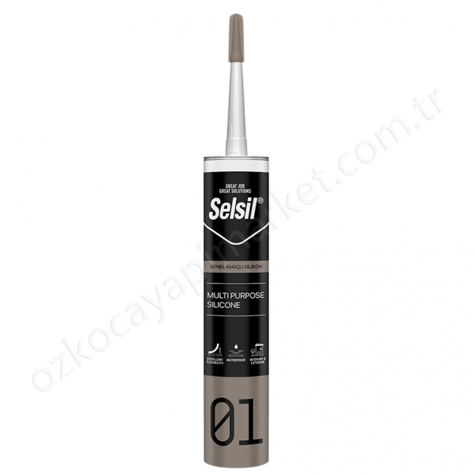 Selsil Şeffaf Silikon 280 Ml