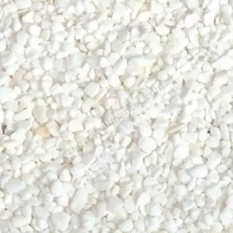 Akvaryum Mozaik Taşı Beyaz 2-3 mm - 2 Kg resim 1