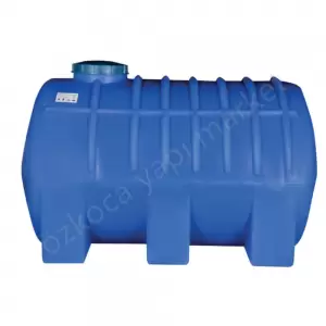 Akro 1500 Litre Yatay Mavi Su Deposu resim1