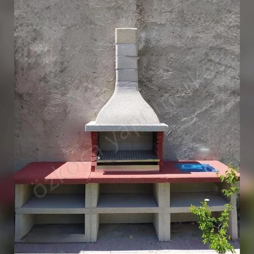 Beton Barbekü 80 Lik Albatros Model