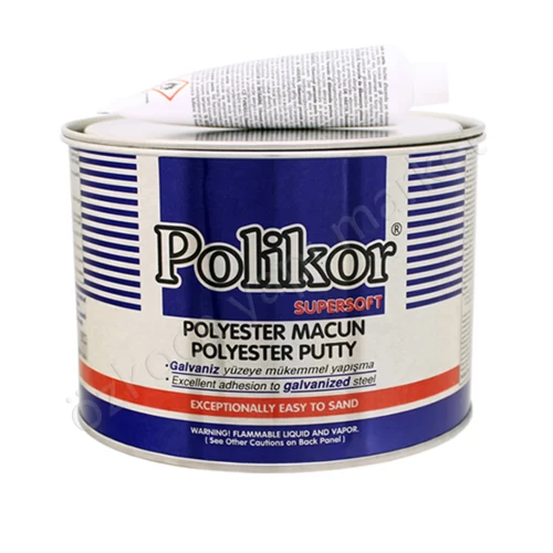 Polikor Polyester Çelik Macun 2700 Gram