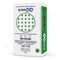 Çimsa Eco Shine Beyaz Çimento 50 Kg  resim1