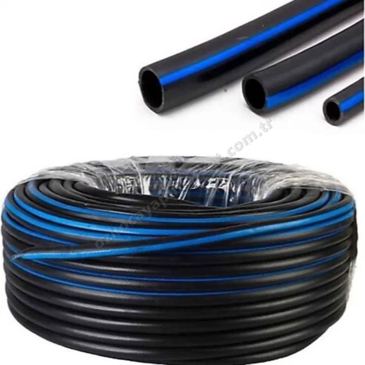 3/4 Termo Line Su Hortumu Siyah 50 Metre