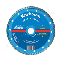 Karbosan Turbo Elmas Kesici 180.22.22,23 Mm resim1