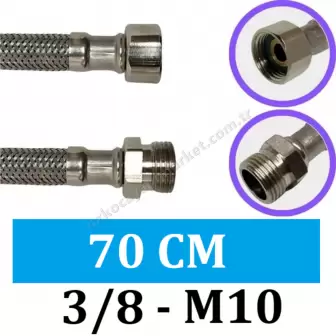 Batarya Bağlantı Flexi - 3/8 - M10 - 70 cm resim 1