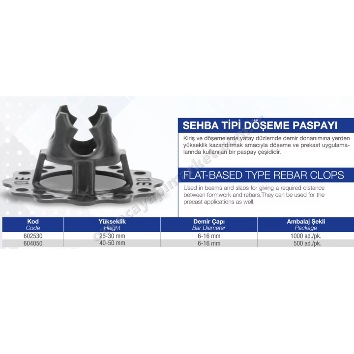 Sehba Tipi Döşeme Paspayı